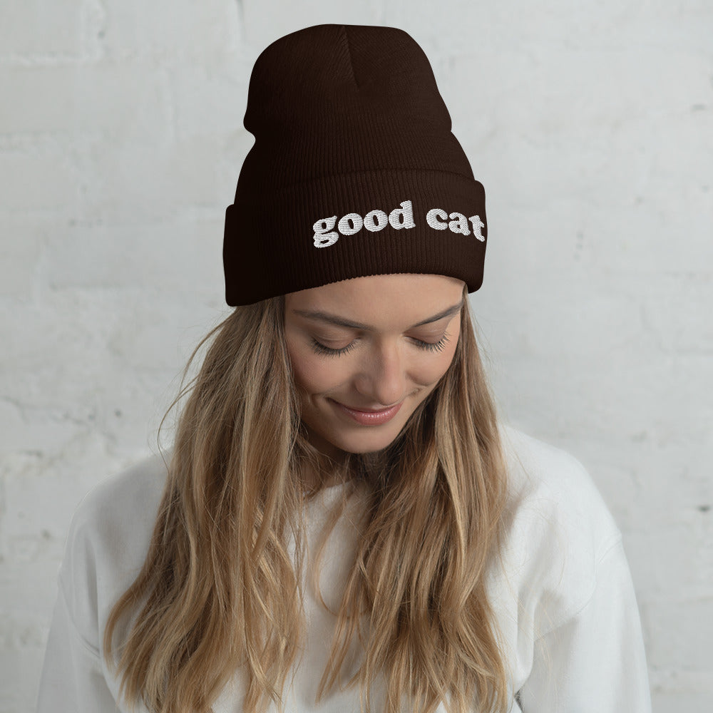 GOOD CAT - Cuffed Beanie