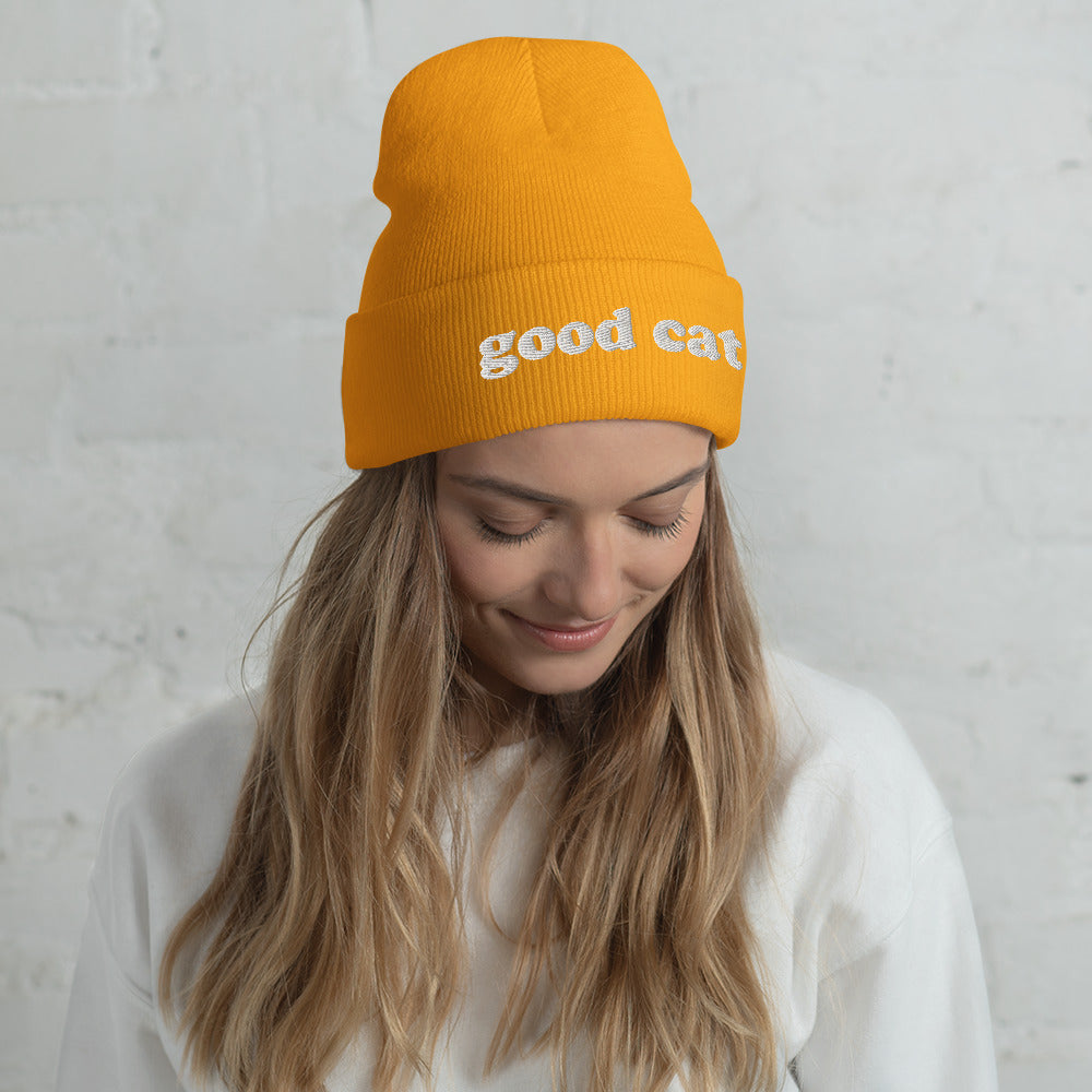 GOOD CAT - Cuffed Beanie
