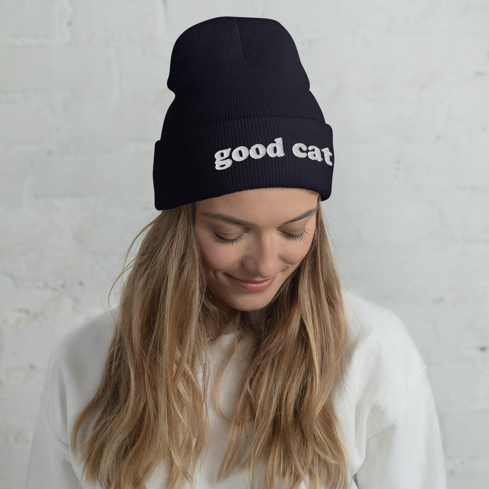 GOOD CAT - Cuffed Beanie