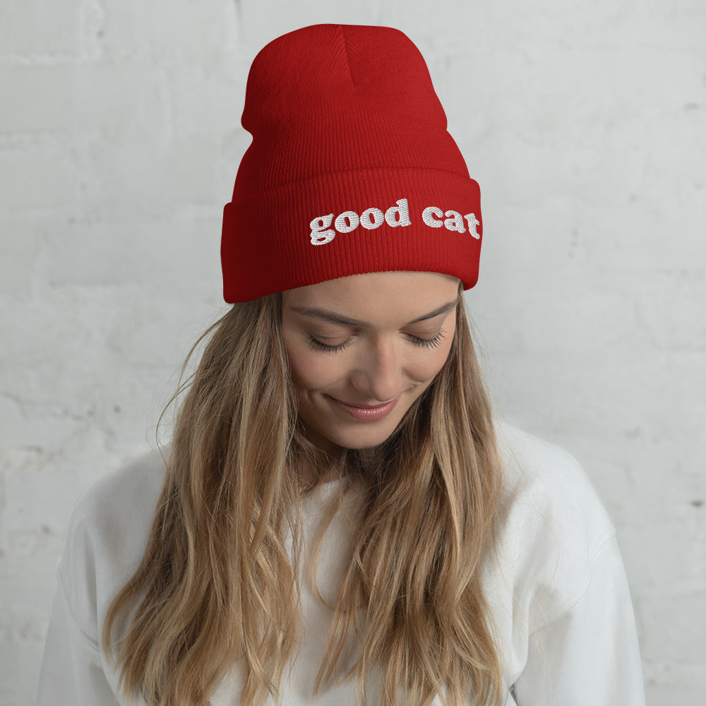 GOOD CAT - Cuffed Beanie