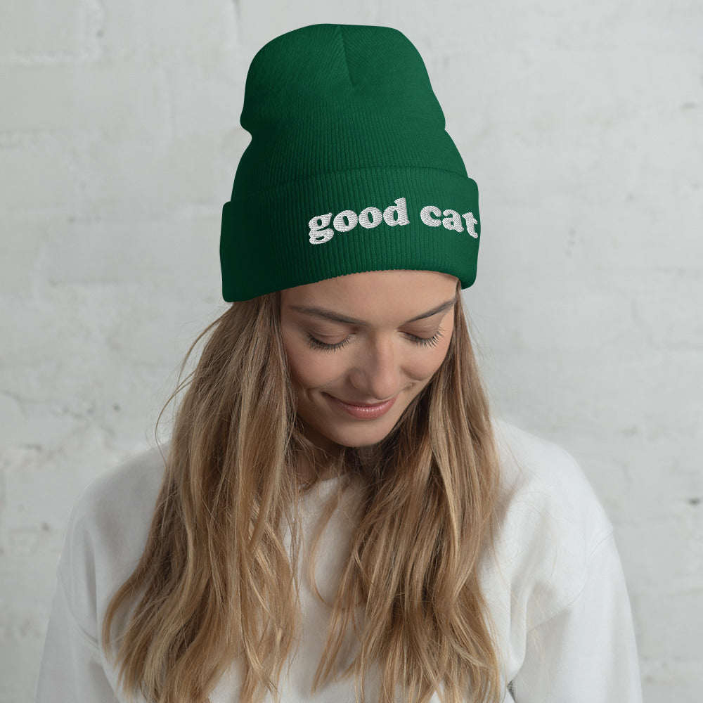 GOOD CAT - Cuffed Beanie