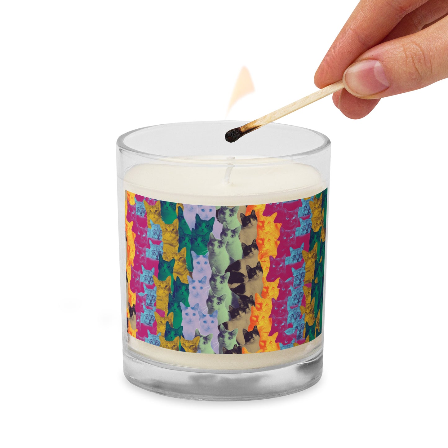 GOOD CAT -  Rainbow Rescue/White Light for Flight Soy Wax Candle
