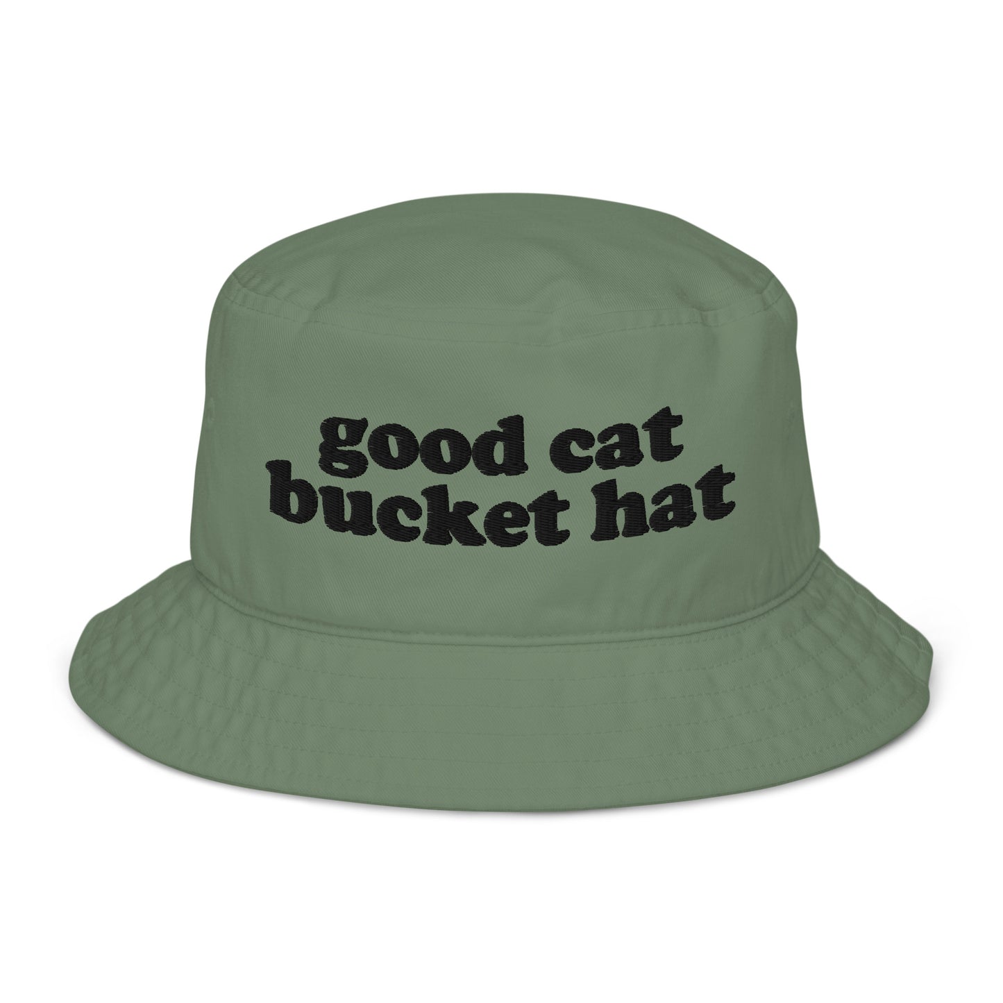 GOOD CAT - "GOOD CAT BUCKET HAT" Organic Bucket Hat