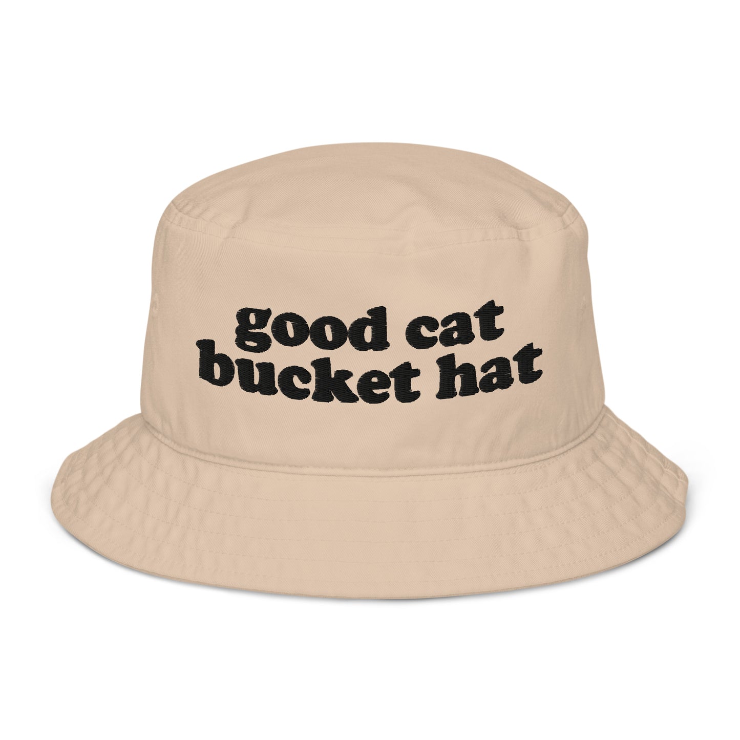 GOOD CAT - "GOOD CAT BUCKET HAT" Organic Bucket Hat