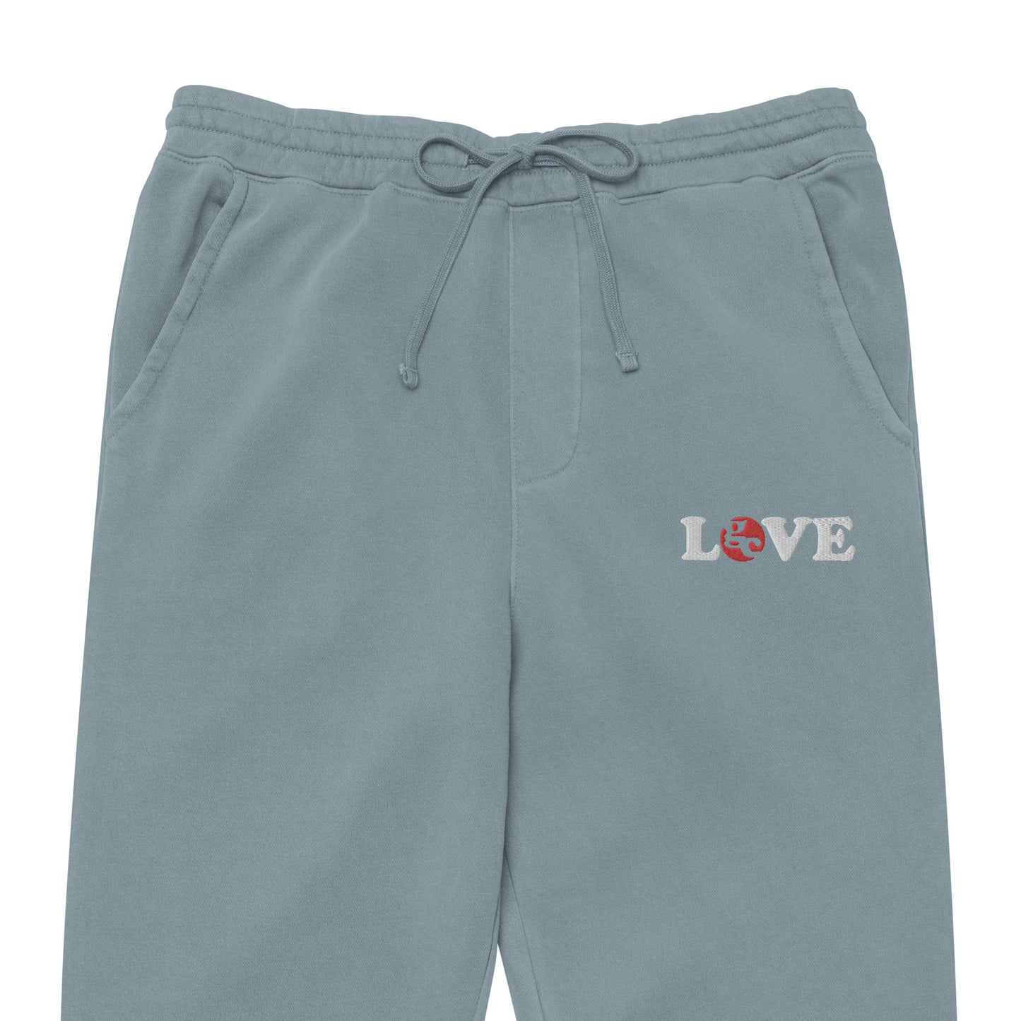 GOOD CAT - "LOVE" Unisex pigment-dyed sweatpants