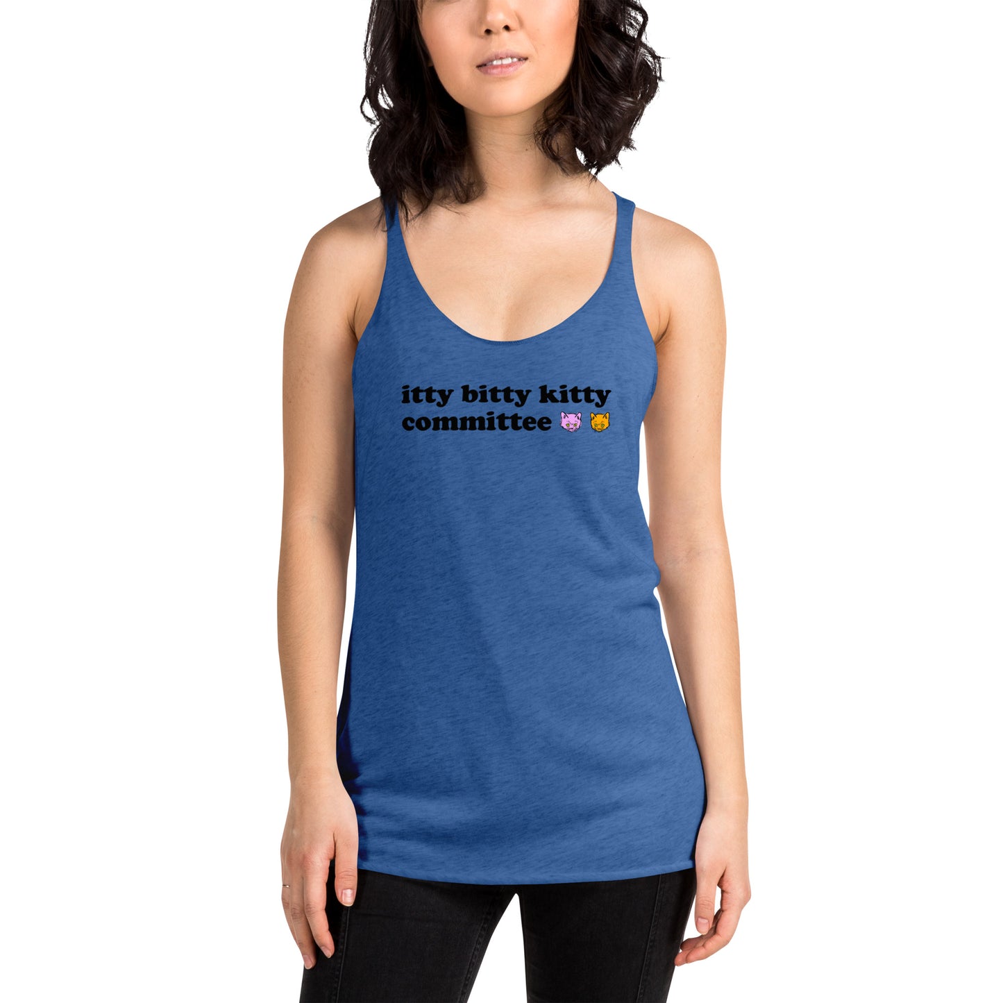 GOOD CAT - "ITTY BITTY KITTY COMMITTEE" Racerback Tank