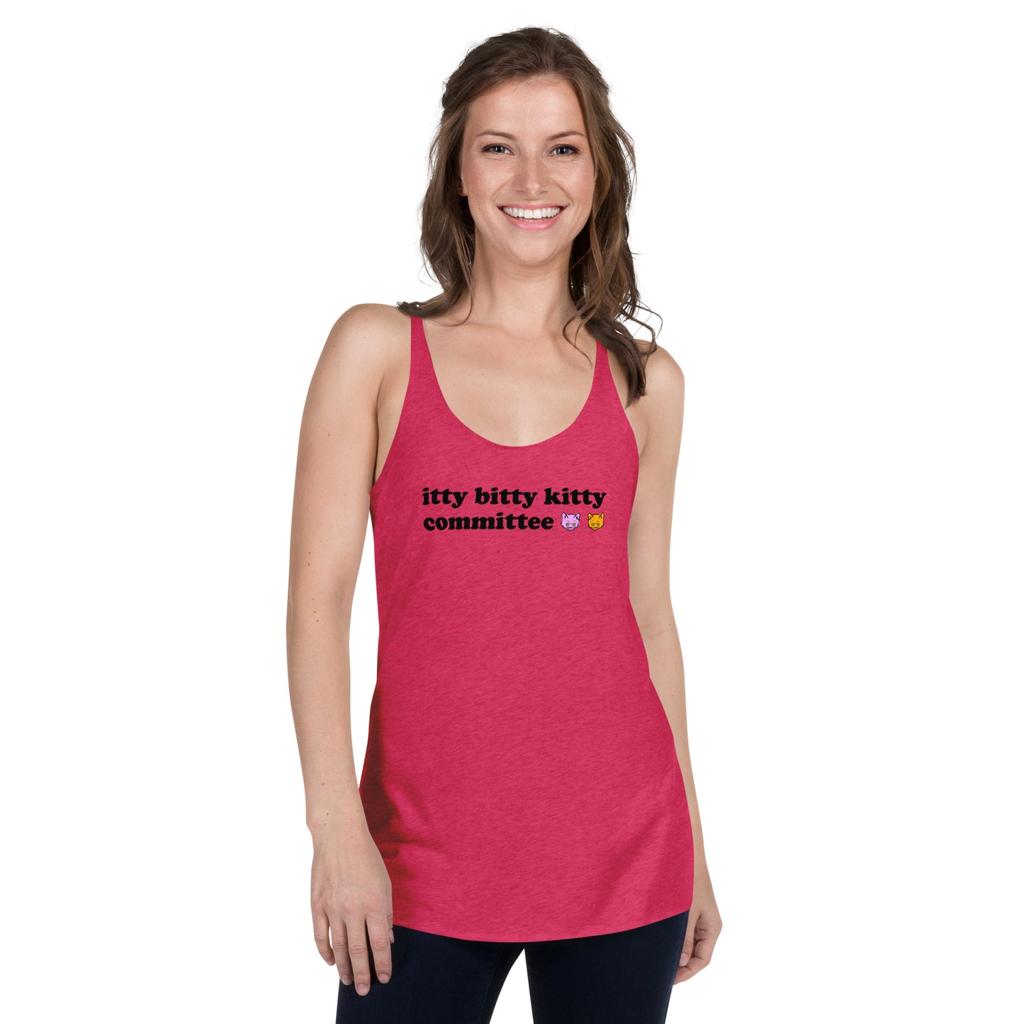 GOOD CAT - "ITTY BITTY KITTY COMMITTEE" Racerback Tank