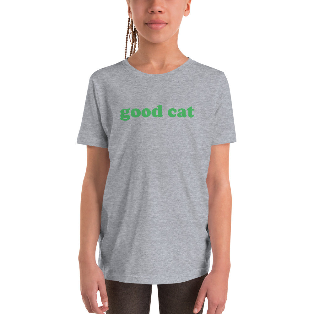 GOOD CAT - "GOOD CAT" Short Sleeve T-Shirt YOUTH
