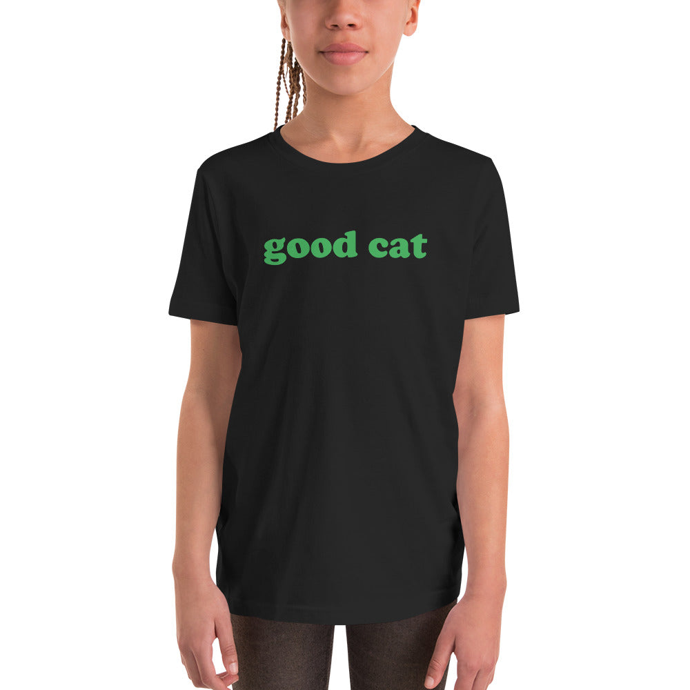 GOOD CAT - "GOOD CAT" Short Sleeve T-Shirt YOUTH