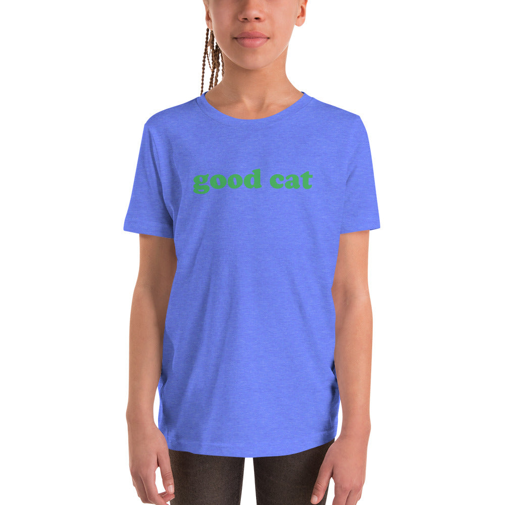 GOOD CAT - "GOOD CAT" Short Sleeve T-Shirt YOUTH