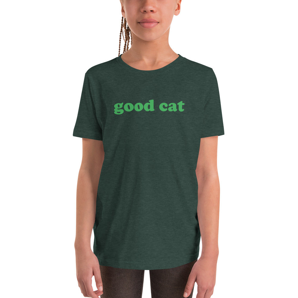 GOOD CAT - "GOOD CAT" Short Sleeve T-Shirt YOUTH