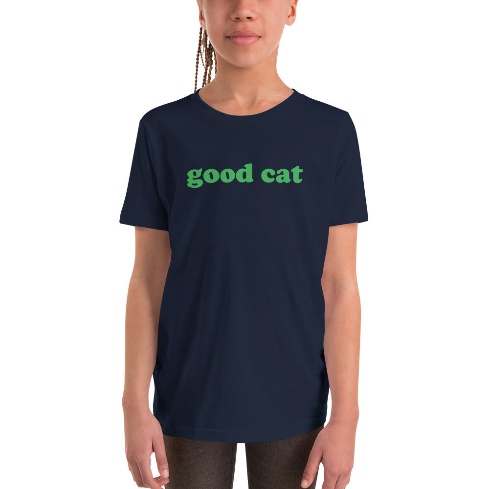 GOOD CAT - "GOOD CAT" Short Sleeve T-Shirt YOUTH