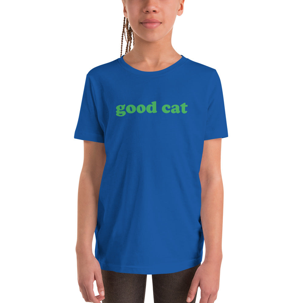 GOOD CAT - "GOOD CAT" Short Sleeve T-Shirt YOUTH
