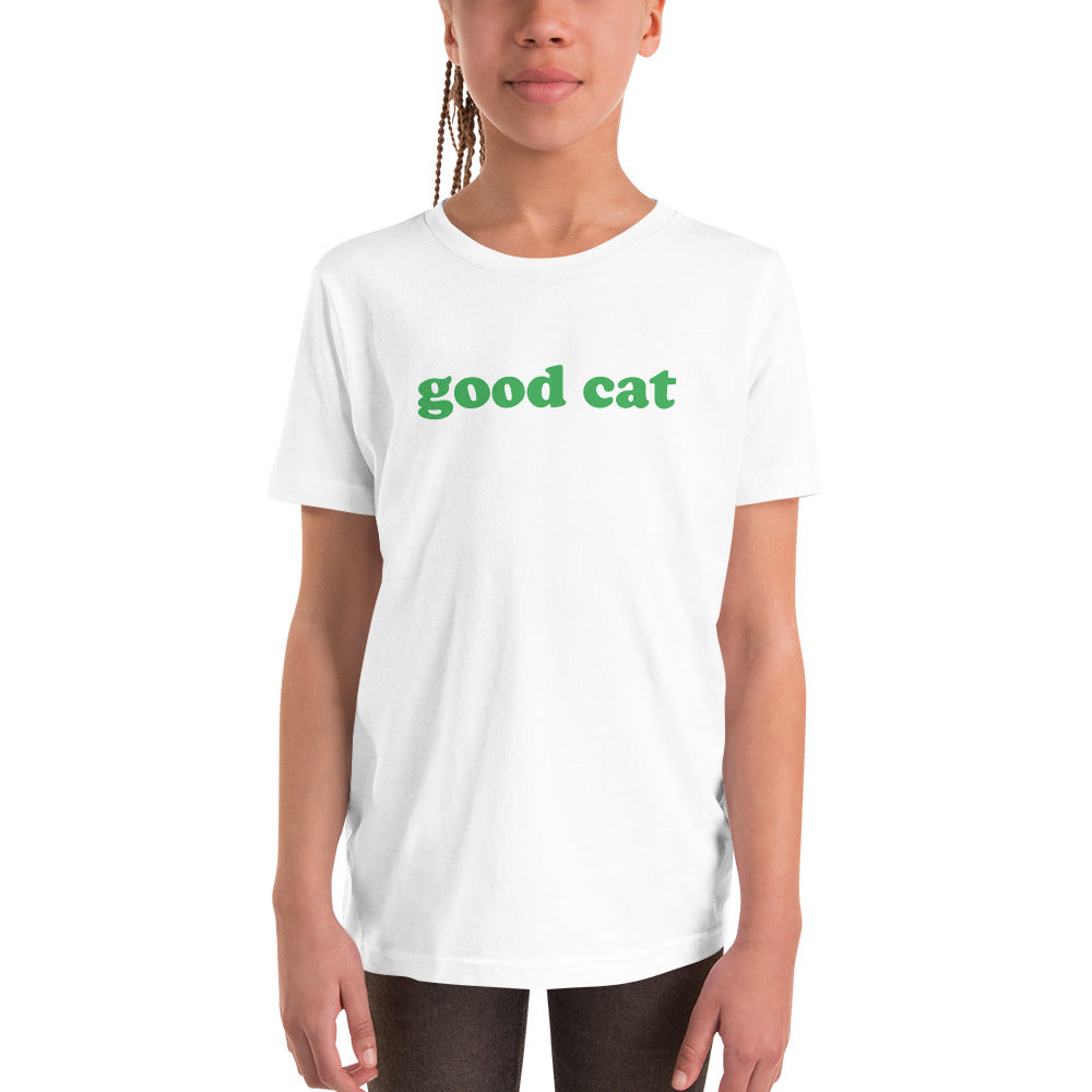 GOOD CAT - "GOOD CAT" Short Sleeve T-Shirt YOUTH