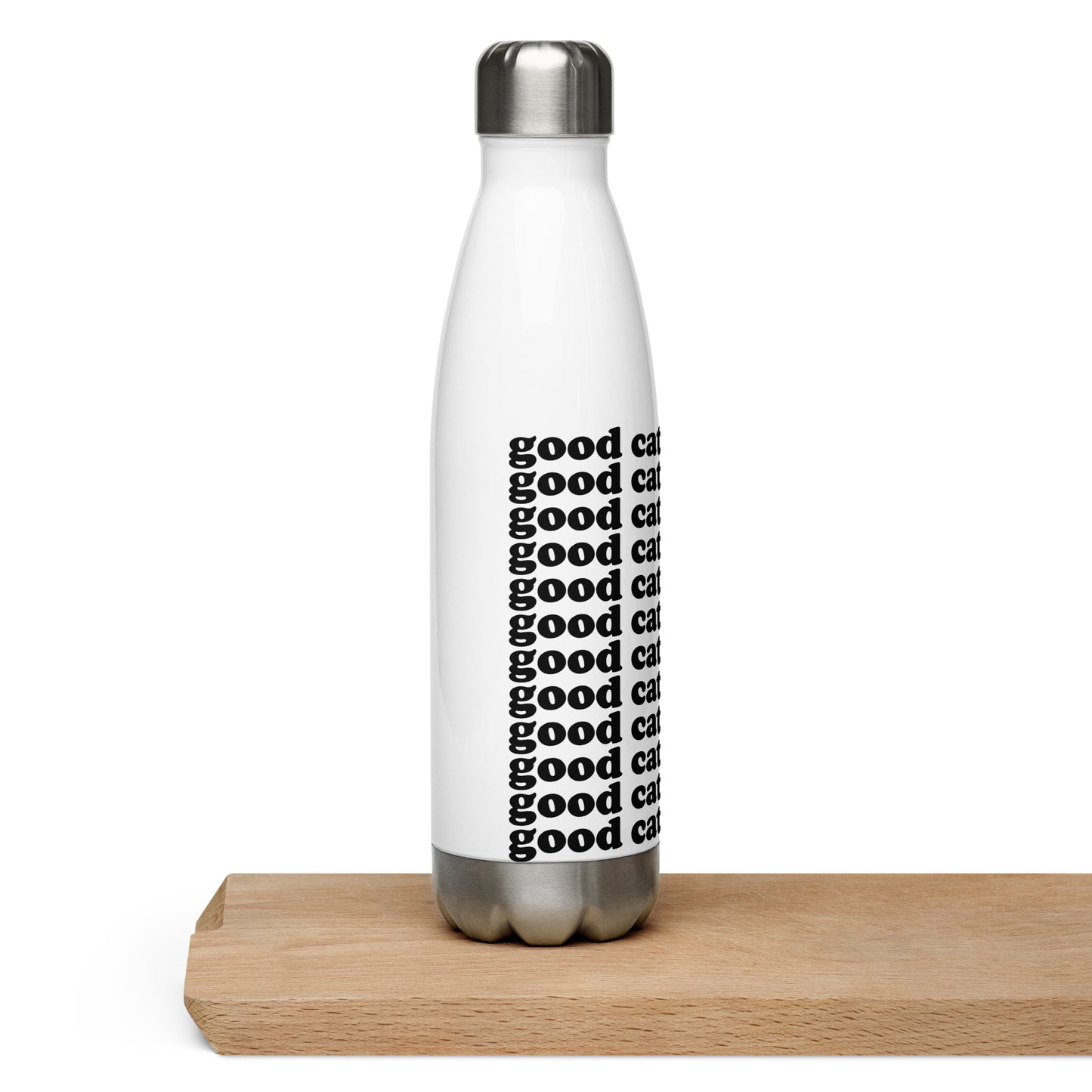 GOOD CAT - "GOOD CAT NETWORK" Stainless Steel Water Bottle