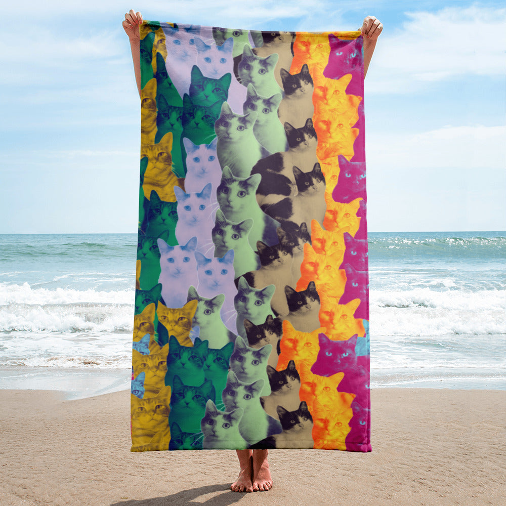 GOOD CAT - Rainbow Rescue Kitty Towel