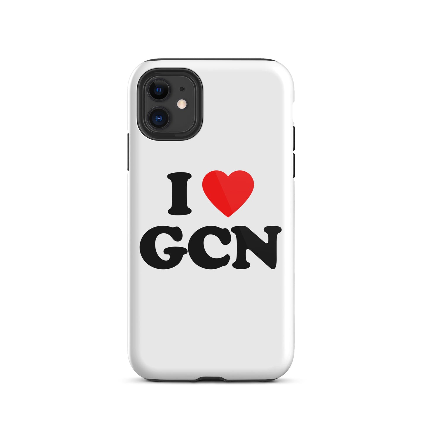 featured 😻 GOOD CAT - "I ❤️ GCN" Tough iPhone case