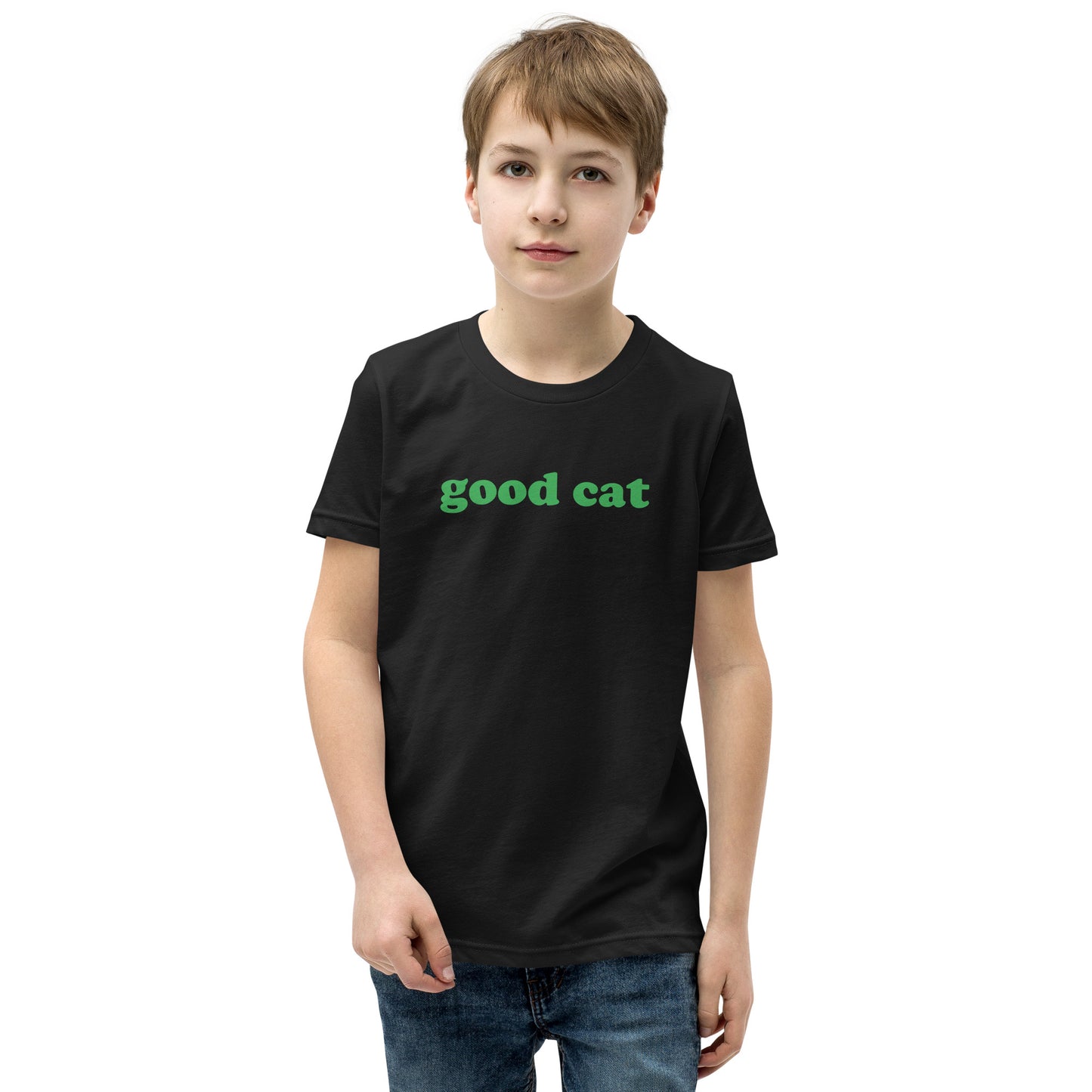 GOOD CAT - "GOOD CAT" Short Sleeve T-Shirt YOUTH
